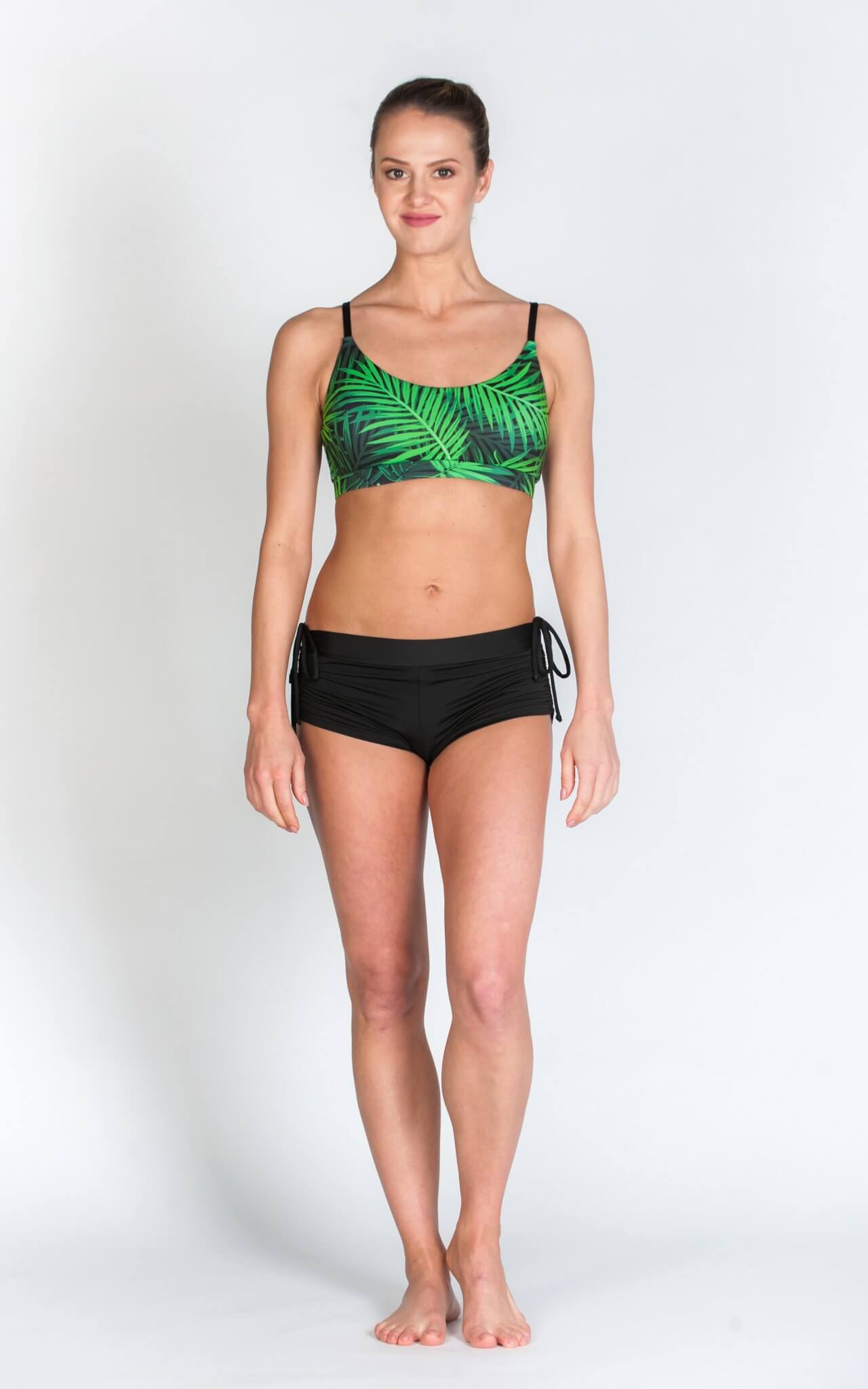 Boudoir sportmelltartó leaf - fitness ruházat, jógafelszerelés, női ruha rendelés - webáruház, webshop